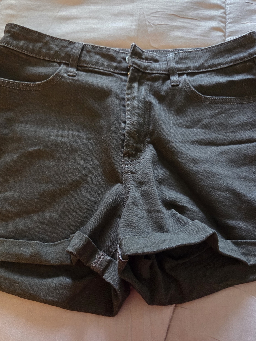 Old Navy High Rise WOW Black Denim Women's Shorts